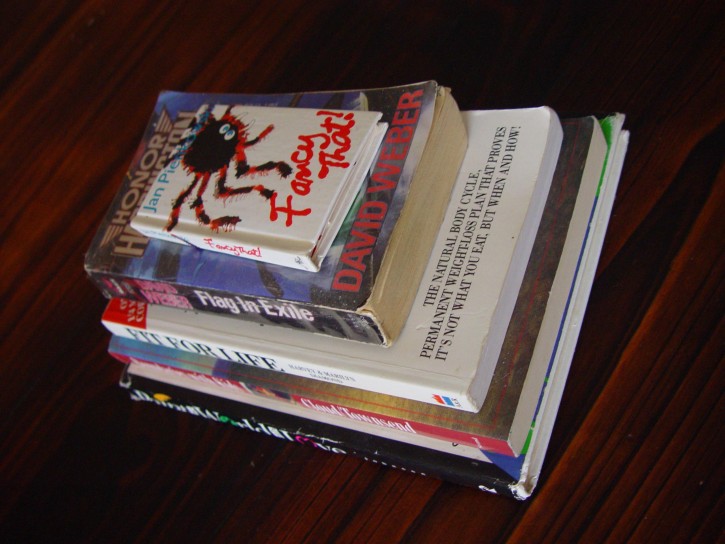 Used with permission from http://www.public-domain-image.com/objects-public-domain-images-pictures/books-public-domain-images-pictures/stack-of-books-on-table.jpg.html